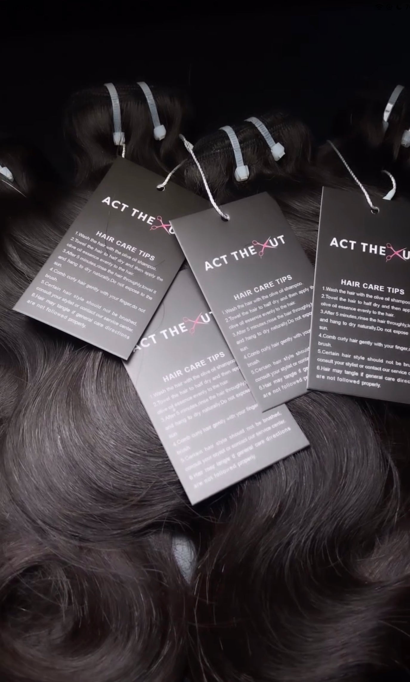 (RTS) RAW Hair bundles